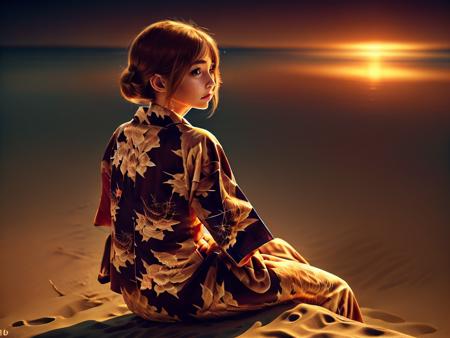 00429-3269255411-close-up girl, sitting on the beach, lake, moonlight, hyper detailed, intricate , RAW candid cinema, remarkable vivid color, col.png